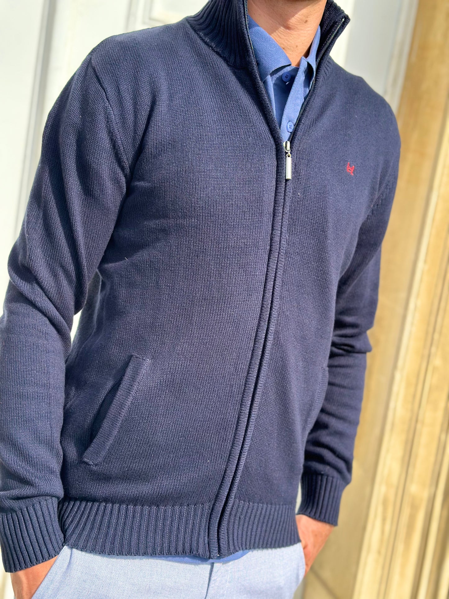 Strickjacke "NAVY"