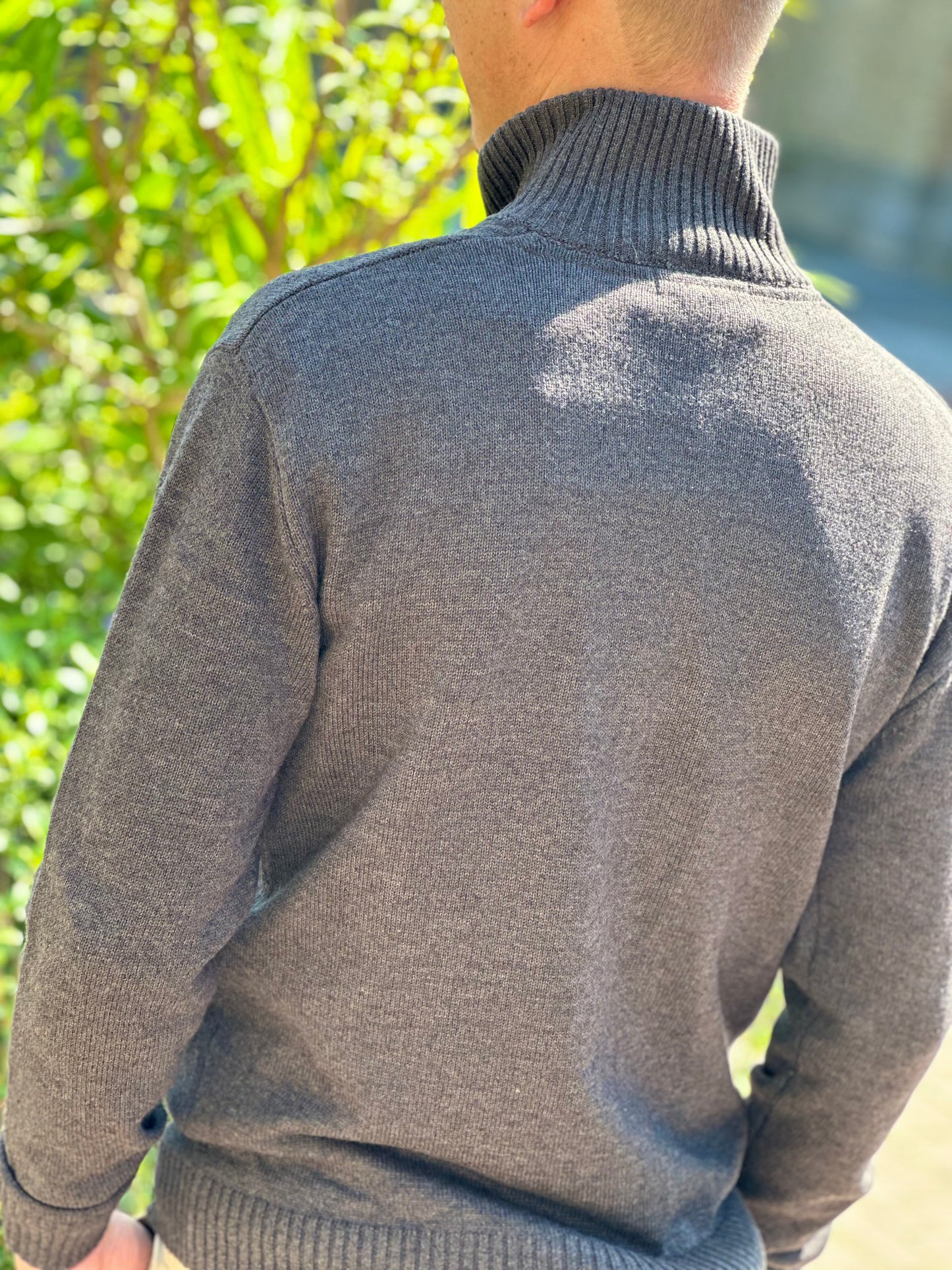 Strickjacke „GREY“