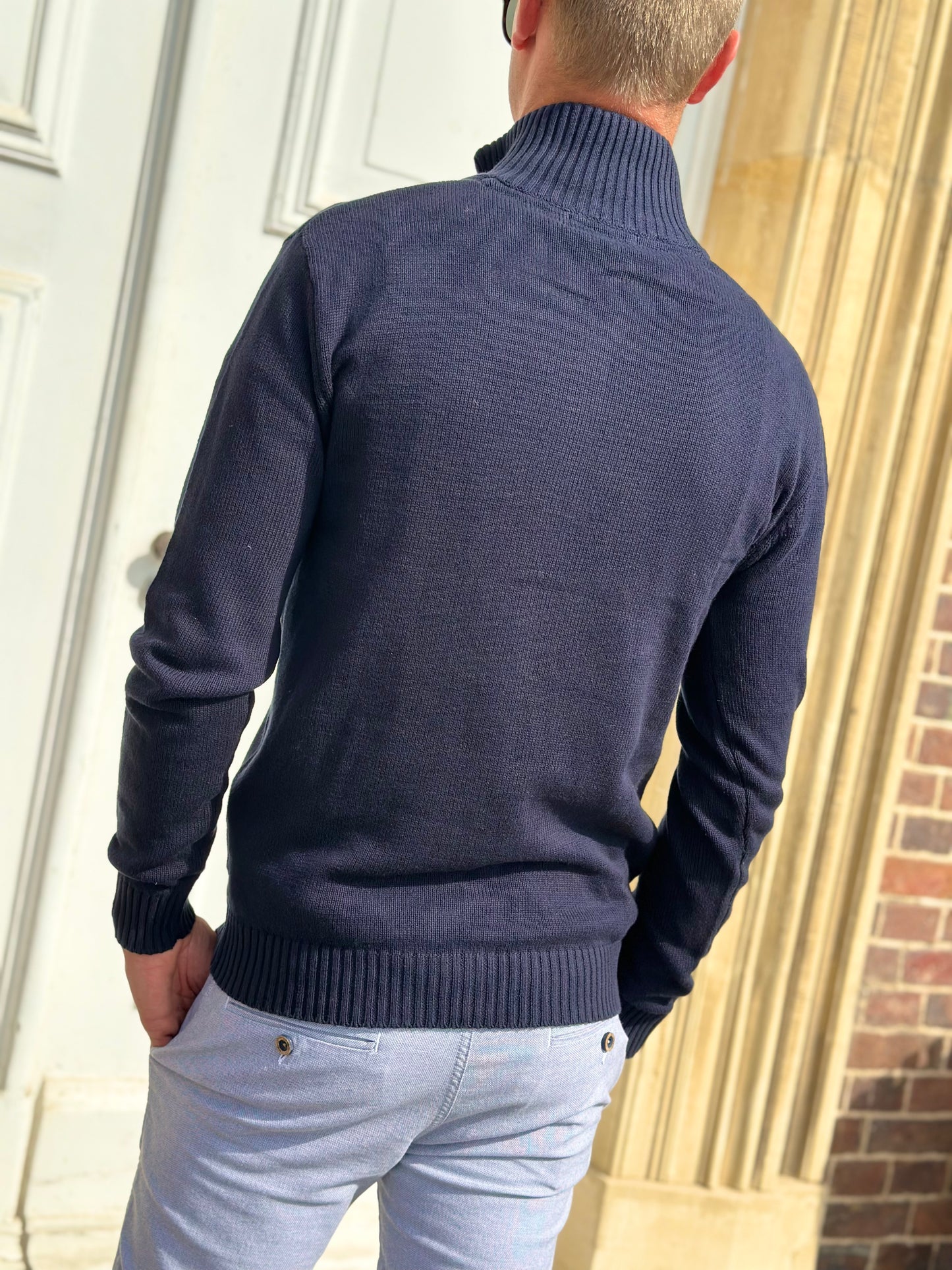 Strickjacke "NAVY"